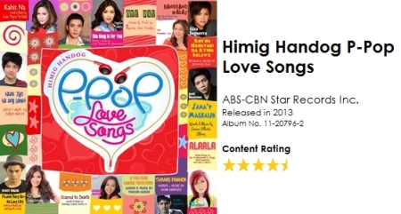 Himig Handog P-Pop Love Songs CD Album Details Content Ranking